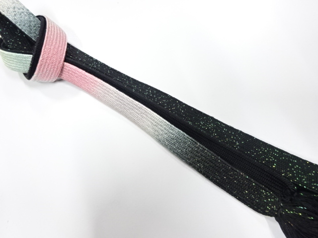 正絹　手組帯締め